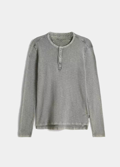 Men's Waffle Henley